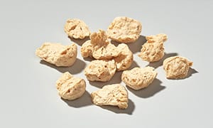 Pea textured protein coarse