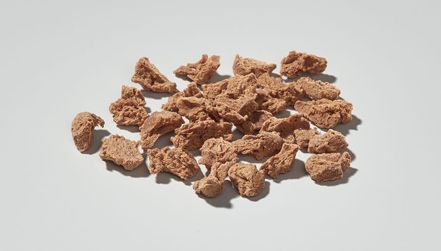 Soja Protein Texturat mittel dunkel 